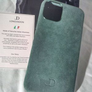 Longvadon Genuine Italian Alcantara iPhone 11 Pro Case